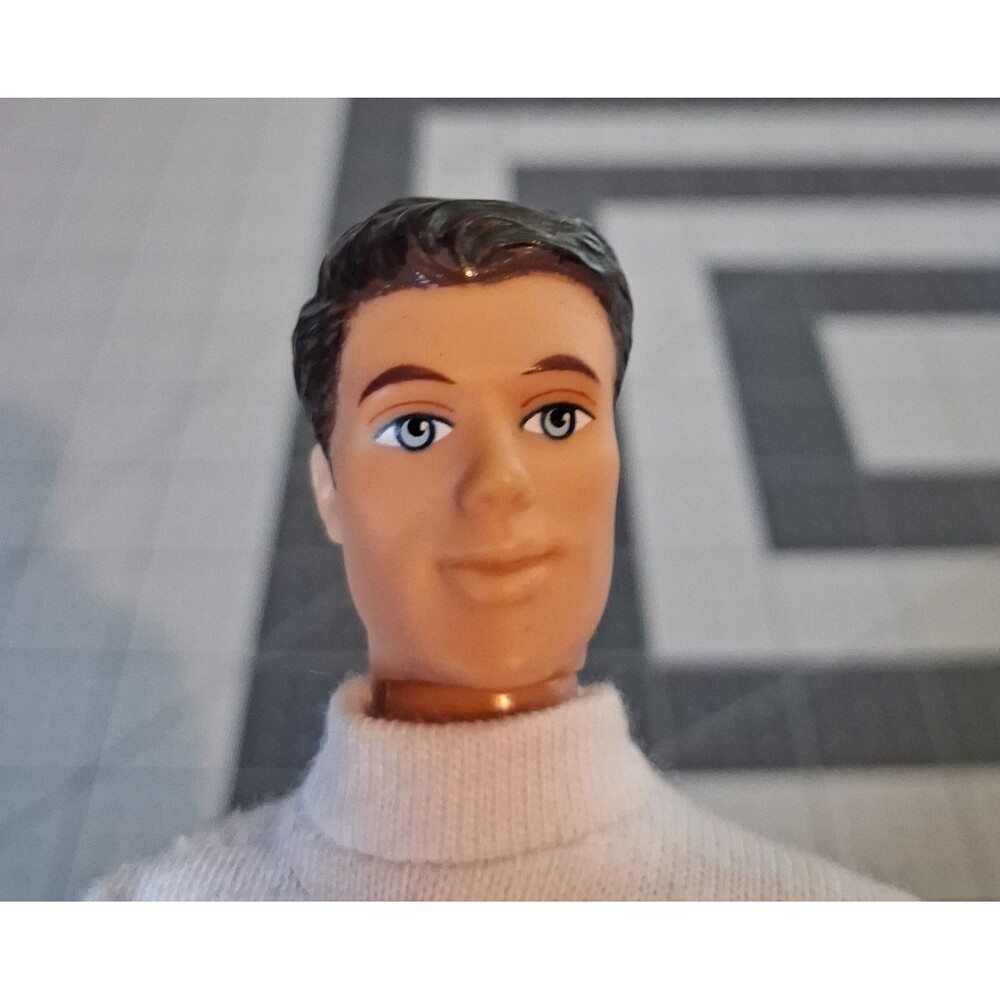 Breyer Male Man Miniature Doll Jeans White Shirt Brown Belt